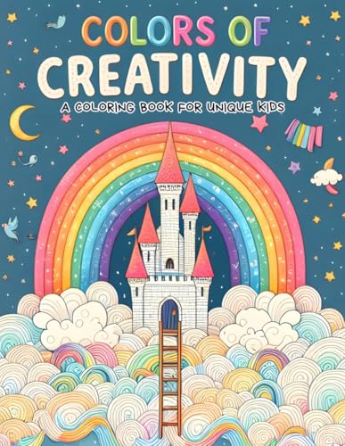 Colors of Creativity: A Coloring Book for Unique Kids (Spectrum Glow Publishing) von Independently published