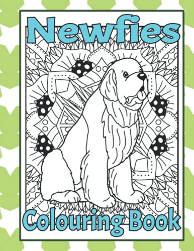 Newfies Colouring Book: Newfoundland gift ideas for Newfy lovers (Working Dog Colouring Books by Trevlora)