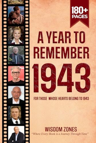 A Year To Remember 1943 Book: The Year You Were Born or Married, Time Traveling to 1943, Explore Historical Events Through Nostalgic Photographs, Relaxing Activities A Year To Remember 1943 Book: The Year You Were Born or Married, Time Traveling to 1943, Explore Historical Events Through Nostalgic Photographs, Relaxing Activities von Independently published