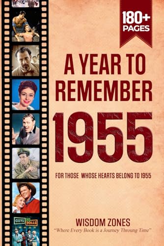 A Year To Remember 1955 Book: The Year You Were Born or Married in 1955, Time Traveling to 1955, Explore Historical Events Through Nostalgic Photographs, Relaxing Activities A Year To Remember 1955 Book: The Year You Were Born or Married in 1955, Time Traveling to 1955, Explore Historical Events Through Nostalgic Photographs, Relaxing Activities von Independently published