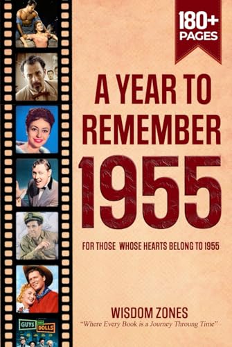 A Year To Remember 1955 Book: The Year You Were Born or Married in 1955, Time Traveling to 1955, Explore Historical Events Through Nostalgic Photographs, Relaxing Activities A Year To Remember 1955 Book: The Year You Were Born or Married in 1955, Time Traveling to 1955, Explore Historical Events Through Nostalgic Photographs, Relaxing Activities von Independently published