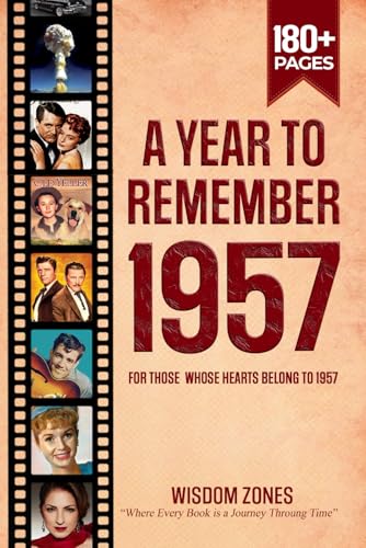 A Year To Remember 1957 Book: The Year You Were Born or Married, Time Traveling to 1957, Explore Historical Events Through Nostalgic Photographs, Relaxing Activities A Year To Remember 1957 Book: The Year You Were Born or Married, Time Traveling to 1957, Explore Historical Events Through Nostalgic Photographs, Relaxing Activities von Independently published