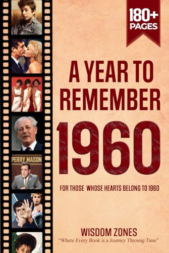 A Year To Remember 1960 Book: The Year You Were Born or Married in 1960, Time Traveling to 1960, Explore Historical Events Through Nostalgic Photographs, Relaxing Activities A Year To Remember 1960 Book: The Year You Were Born or Married in 1960, Time Traveling to 1960, Explore Historical Events Through Nostalgic Photographs, Relaxing Activities von Independently published