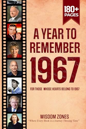 A Year To Remember 1967 Book: The Year You Were Born or Married, Time Traveling to 1967, Explore Historical Events Through Nostalgic Photographs, Relaxing Activities A Year To Remember 1967 Book: The Year You Were Born or Married, Time Traveling to 1967, Explore Historical Events Through Nostalgic Photographs, Relaxing Activities von Independently published