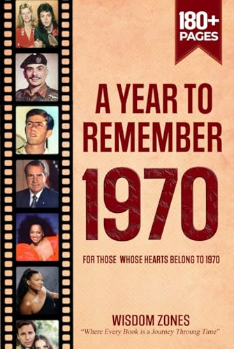 A Year To Remember 1970 Book: The Year You Were Born or Married in 1970, Time Traveling to 1970, Explore Historical Events Through Nostalgic Photographs, Relaxing Activities A Year To Remember 1970 Book: The Year You Were Born or Married in 1970, Time Traveling to 1970, Explore Historical Events Through Nostalgic Photographs, Relaxing Activities von Independently published