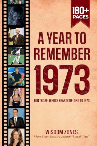 A Year To Remember 1973 Book: The Year You Were Born or Married, Time Traveling to 1973, Explore Historical Events Through Nostalgic Photographs, Relaxing Activities A Year To Remember 1973 Book: The Year You Were Born or Married, Time Traveling to 1973, Explore Historical Events Through Nostalgic Photographs, Relaxing Activities von Independently published