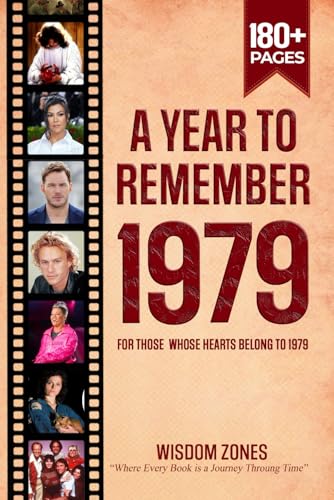 A Year To Remember 1979 Book: The Year You Were Born or Married, Time Traveling to 1979, Explore Historical Events Through Nostalgic Photographs, Relaxing Activities A Year To Remember 1979 Book: The Year You Were Born or Married, Time Traveling to 1979, Explore Historical Events Through Nostalgic Photographs, Relaxing Activities von Independently published