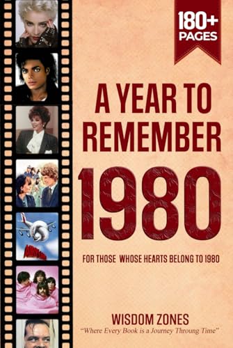 A Year To Remember 1980 Book: The Year You Were Born or Married in 1980, Time Traveling to 1980, Explore Historical Events Through Nostalgic Photographs, Relaxing Activities A Year To Remember 1980 Book: The Year You Were Born or Married in 1980, Time Traveling to 1980, Explore Historical Events Through Nostalgic Photographs, Relaxing Activities von Independently published
