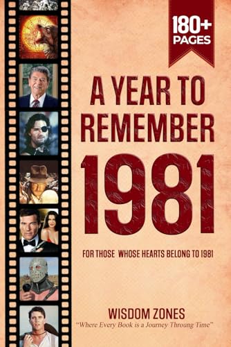 A Year To Remember 1981 Book: The Year You Were Born or Married in 1981, Time Traveling to 1981, Explore Historical Events Through Nostalgic Photographs, Relaxing Activities A Year To Remember 1981 Book: The Year You Were Born or Married in 1981, Time Traveling to 1981, Explore Historical Events Through Nostalgic Photographs, Relaxing Activities von Independently published
