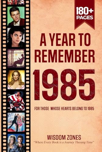 A Year To Remember 1985 Book: The Year You Were Born or Married in 1985, Time Traveling to 1985, Explore Historical Events Through Nostalgic Photographs, Relaxing Activities A Year To Remember 1985 Book: The Year You Were Born or Married in 1985, Time Traveling to 1985, Explore Historical Events Through Nostalgic Photographs, Relaxing Activities von Independently published