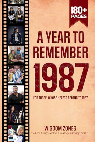 A Year To Remember 1987 Book: The Year You Were Born or Married, Time Traveling to 1987, Explore Historical Events Through Nostalgic Photographs, Relaxing Activities A Year To Remember 1987 Book: The Year You Were Born or Married, Time Traveling to 1987, Explore Historical Events Through Nostalgic Photographs, Relaxing Activities von Independently published