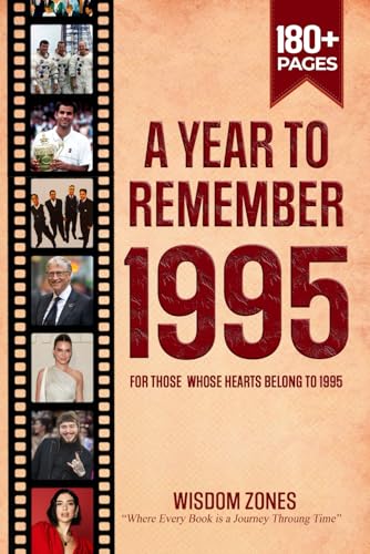 A Year To Remember 1995 Book: The Year You Were Born or Married, Time Traveling to 1995, Explore Historical Events Through Nostalgic Photographs, Relaxing Activities A Year To Remember 1995 Book: The Year You Were Born or Married, Time Traveling to 1995, Explore Historical Events Through Nostalgic Photographs, Relaxing Activities von Independently published