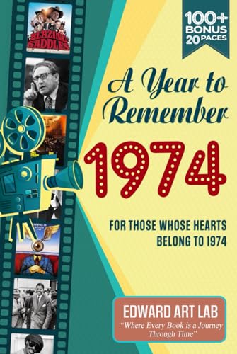 A Year to Remember 1974: Perfect for birthdays, anniversaries, special days. Explore historical events through nostalgic photographs, fun facts, ... Time to traveling to 1974, Flashback to 1974 A Year to Remember 1974: Perfect for birthdays, anniversaries, special days. Explore historical events through nostalgic photographs, fun facts, ... Time to traveling to 1974, Flashback to 1974