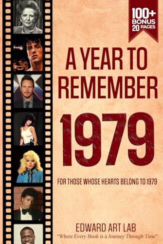 A Year to Remember 1979 Book: The Year You Were Born, Perfect for birthday gift, Anniversaries, Special days. Explore historical events through ... Where History Comes Alive for Time Traveler) von Independently published