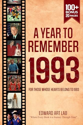 A Year to Remember 1993 Time to Travelling Memorial Book: Perfect for birthdays, anniversaries, special days. Explore historical events through ... Guide: Flashback Series of Memorial Books) von Independently published