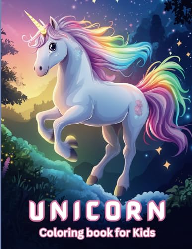 Magical Unicorn Coloring Book for Kids: Fun and Whimsical Pages for Girls and Boys Ages 4-12: Let your child’s imagination soar into a world of ... enchanting Unicorn Coloring Book for Kids! von Independently published