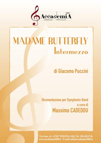 Madama Butterfly. Intermezzo. Strumentazione per symphonic band. Partitura