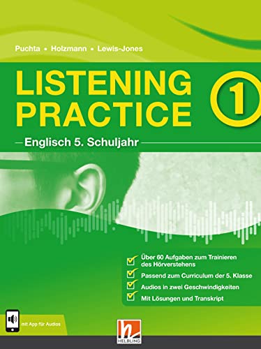 Listening Practice 1. Heft inkl. HELBLING Media App: Englisch Klasse 5. Ausgabe Deutschland (Listening Practice: Englisch)