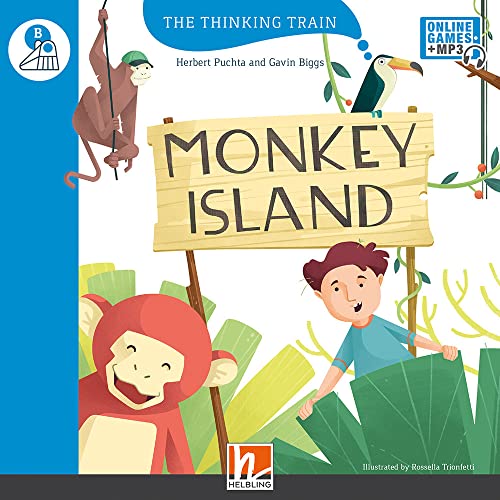 The Thinking Train, Level b / MONKEY ISLAND, mit Online-Code: The Thinking Train, Level b