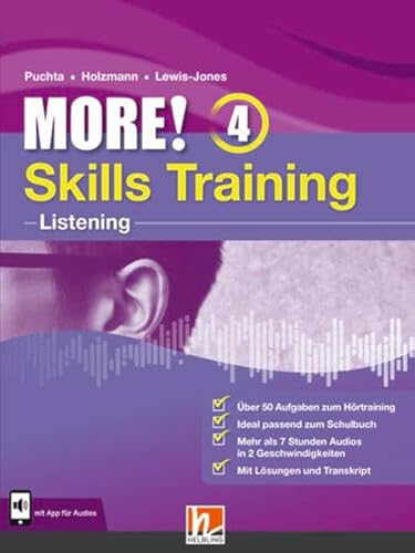 MORE! 4 Skills Training - Listening: mit App für Audios (Helbling Languages)