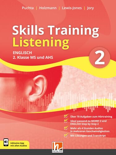 Skills Training | Listening 2 (LP 2023): mit App für Audios (Helbling Languages) (MORE!)