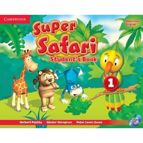 Super Safari American English Level 1 Student's Book with DVD-ROM