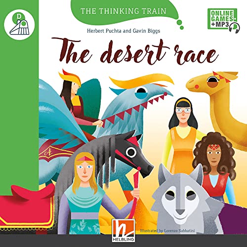 The Thinking Train, Level d / The desert race, mit Online-Code: The Thinking Train, Level d von CAMBRIDGE