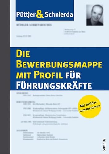 Die Bewerbungsmappe mit Profil für Führungskräfte