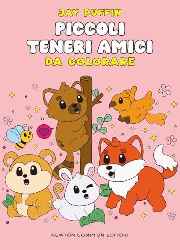 Piccoli teneri amici da colorare (Grandi manuali Newton)