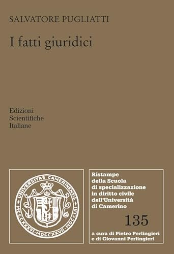 I fatti giuridici von Edizioni Scientifiche Italiane