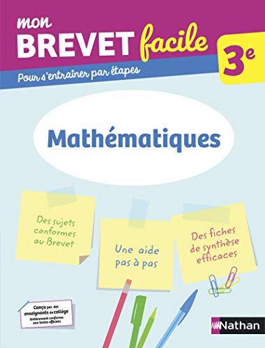 Mon Brevet facile - Mathématiques 3e (1) von NATHAN