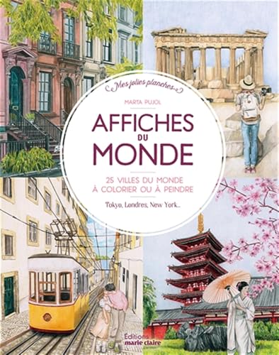 Affiches du monde: 25 villes du monde à colorier ou à peindre Affiches du monde: 25 villes du monde à colorier ou à peindre von MARIE-CLAIRE