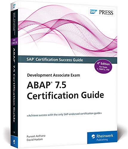ABAP 7.5 Certification Guide: Development Associate Exam (SAP PRESS: englisch) von SAP Press