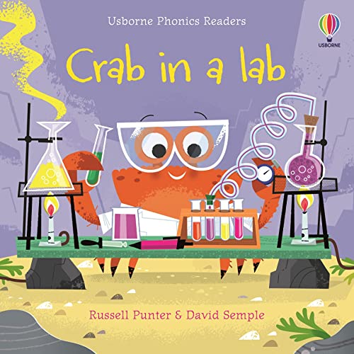 Crab in a lab (Phonics Readers) von Usborne