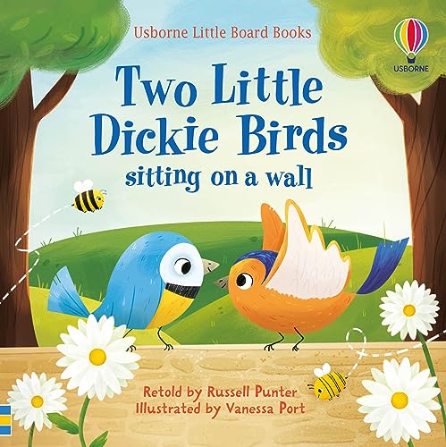Two little dickie birds sitting on a wall (Little Board Books) von Usborne Publishing Ltd