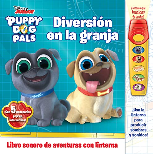 DIVERSION EN LA GRANJA. LIBRO CON LINTERNA PUPPY DOG PALS. FAB von PI Kids