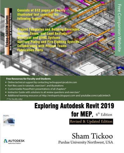 Exploring Autodesk Revit 2019 for MEP, 6th Edition