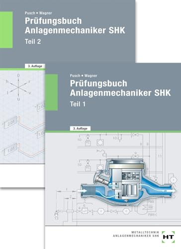 Paketangebot Prüfungsbuch Anlagenmechaniker SHK von Handwerk + Technik GmbH
