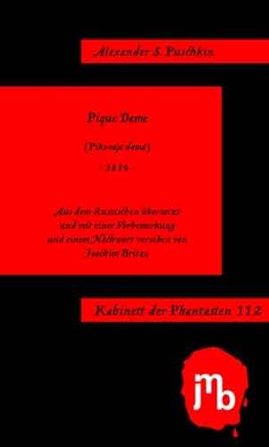 Pique Dame (Kabinett der Phantasten) von JMB Verlag