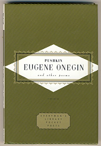 Pushkin Eugene Onegin And Other Poems (Everyman's Library POCKET POETS)