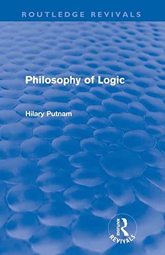 Philosophy of Logic (Routledge Revivals)