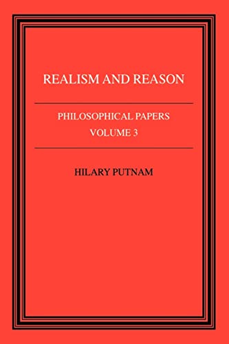 Philosophical Papers v3: Volume 3, Realism and Reason (Philosophical Papers, Vol 3) von Cambridge University Press