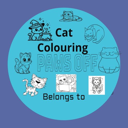 Cat Colouring Book: With cat phrases von Independently published