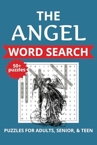 Angel Word Search Puzzle Book: Word Searches with Easy to Read Print about Angels, Cherub, Heaven and More | 6x9 inches, 110 pages | 50+ Puzzles _ Gift for Vacations, Holidays and Free times. Angel Word Search Puzzle Book: Word Searches with Easy to Read Print about Angels, Cherub, Heaven and More | 6x9 inches, 110 pages | 50+ Puzzles _ Gift for Vacations, Holidays and Free times. von Independently published