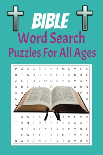 Bible Word Search Puzzle Book: Word Searches with Easy to Read Print about the Bible, Verses, and Faith | 6x9 Inches, 110 Pages | 50+ Puzzles ... Gift for Vacations, Holidays and Free Time Bible Word Search Puzzle Book: Word Searches with Easy to Read Print about the Bible, Verses, and Faith | 6x9 Inches, 110 Pages | 50+ Puzzles ... Gift for Vacations, Holidays and Free Time von Independently published