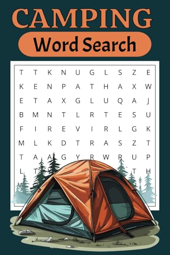 Camping Word Search Puzzle Book: Word Searches with Easy to Read Print about Camping, Adventuring, Hiking and More | 6x9 inches, 110 pages | 50+ Puzzles and Solutions Camping Word Search Puzzle Book: Word Searches with Easy to Read Print about Camping, Adventuring, Hiking and More | 6x9 inches, 110 pages | 50+ Puzzles and Solutions von Independently published