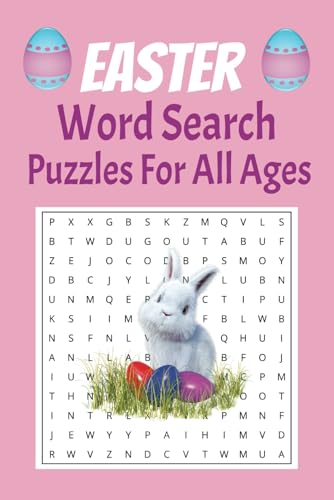Easter Word Search Puzzle Book: Word Searches with Easy to Read Print about Easter, Easter Eggs, and Easter Bunnies | 6x9 Inches, 110 Pages | 50+ ... Gift for Vacations, Holidays and Free Time Easter Word Search Puzzle Book: Word Searches with Easy to Read Print about Easter, Easter Eggs, and Easter Bunnies | 6x9 Inches, 110 Pages | 50+ ... Gift for Vacations, Holidays and Free Time von Independently published