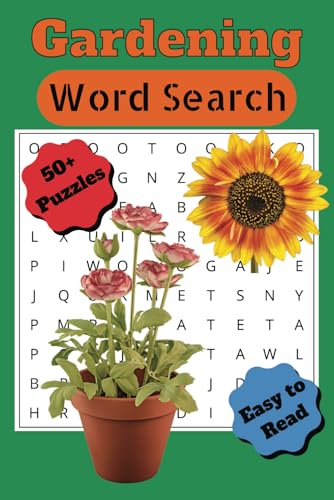 Gardening Word Search Puzzle Book: Word Searches with Easy to Read Print about Gardening, Flowers and More | 6x9 inches, 110 pages | 50+ Puzzles... Gardening Word Search Puzzle Book: Word Searches with Easy to Read Print about Gardening, Flowers and More | 6x9 inches, 110 pages | 50+ Puzzles... von Independently published