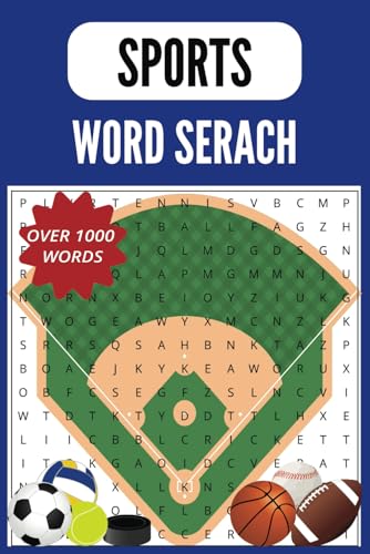 SPORTS WORD SEARCH PUZZLE BOOK: Word Searches with Easy to Read Print about Sports, Athletics and More | 6x9 inches, 110 Pages | 50+ Puzzles... Gifts for Vacations, Holidays and Free Times SPORTS WORD SEARCH PUZZLE BOOK: Word Searches with Easy to Read Print about Sports, Athletics and More | 6x9 inches, 110 Pages | 50+ Puzzles... Gifts for Vacations, Holidays and Free Times von Independently published