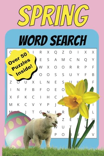 Spring Word Search Puzzle Book: Word Searches with Easy to Read print about Spring, Easter, Springtime and More | 6x9 inches, 110 pages | 50+ Puzzles... Gifts for Vacations, Holidays and Free Time Spring Word Search Puzzle Book: Word Searches with Easy to Read print about Spring, Easter, Springtime and More | 6x9 inches, 110 pages | 50+ Puzzles... Gifts for Vacations, Holidays and Free Time von Independently published